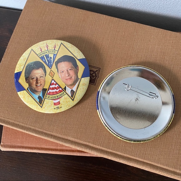 Bill Clinton 96 Re Election Campaign Pin - Picture 2 of 6